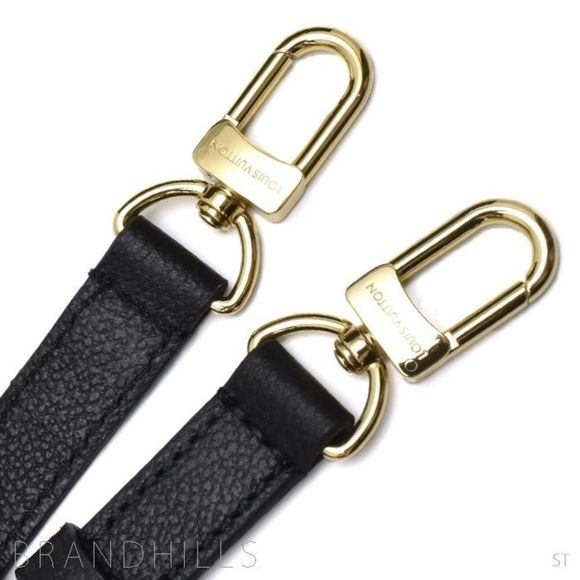 Louis Vuitton On The Go PM Handbag Emplant Noir Black - Picture 6 of 7